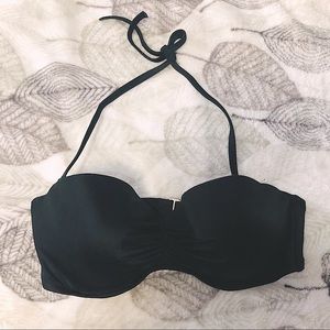 Victoria’s Secret black push-up swim top 38C (black)